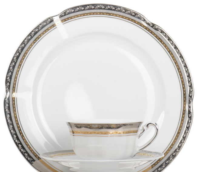 Bolero Princess Gold Bolero Princesse kaffeservise til 12 pers. 39 deler - Bilde 1