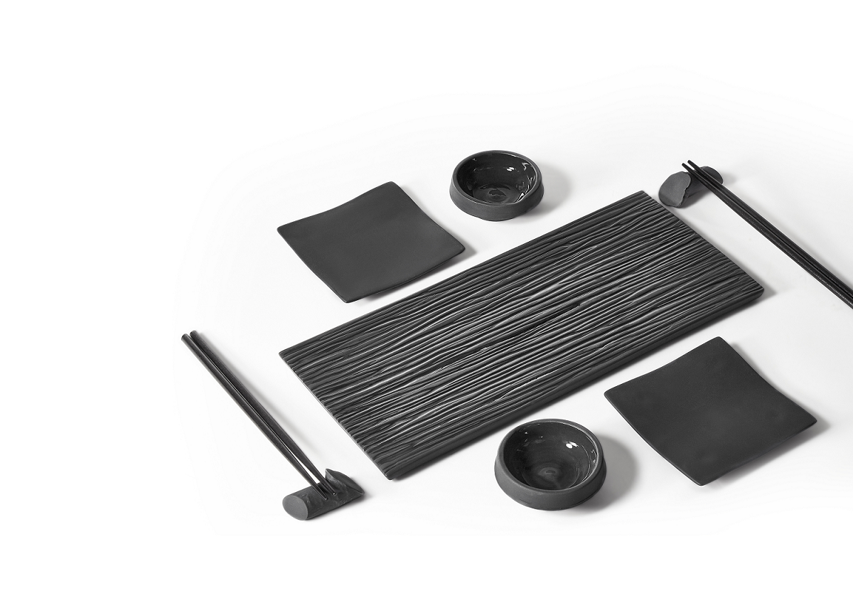 Sushi Big Black Zen sushi svart, 11 deler - Bilde 1