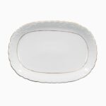 Rococo Gull serveringsfat 29 cm