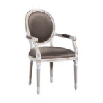 Rokokko stol med armlener