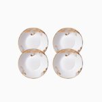 Jenny Timeless Gull is/dessertskål, 4-pk