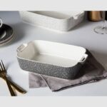 Granit Rektangulært Fat 24 cm