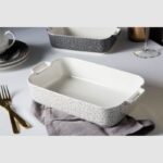 Granit Rektangulært Fat 24 cm