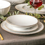 Natura Gold middagsservise til 6 pers. 18 deler