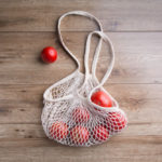 Organic handlenett m/lang hang 40×40