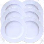 Feston Gull dekketallerken 32 cm, 6-pk