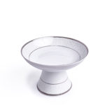 Hollis Platina skål på stett 19 cm