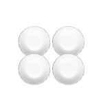 Jenny Timeless Platinum is/dessertskål, 4 pk