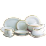 Antonio Gold middagsservise til 12 pers. 42 deler