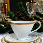 Antonio Gold kaffe- og middagssett til 4 per. 20 deler