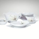 Magnolia middagsservise til 12 pers. 43 deler