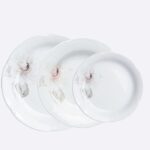 Kamelia Rose tallerkensett 12 deler