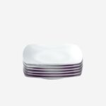 Akcent Platinum tallerken 6-pk, 20 cm