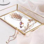 Golden Honey Glassbrett 29x16x4cm