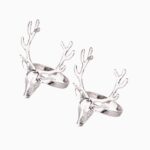 Frost Deer Serviettringer 2 pcs