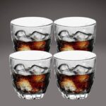 Floral drikkeglass 32cl, 4 pk